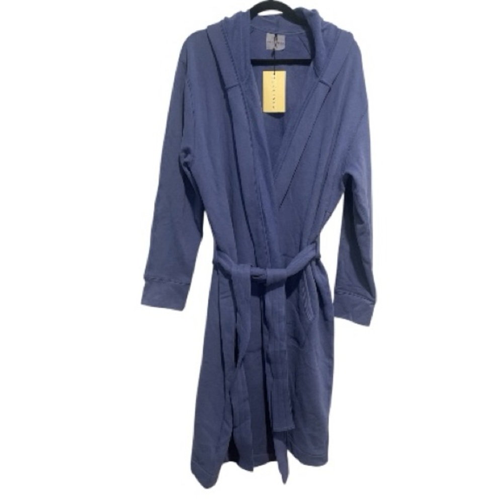 New Recliner Dreamtech Deep Marine Blue Unisex Robe Size M/L